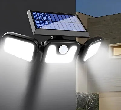 LÁMPARA SOLAR CON SENSOR DE MOVIMIENTO