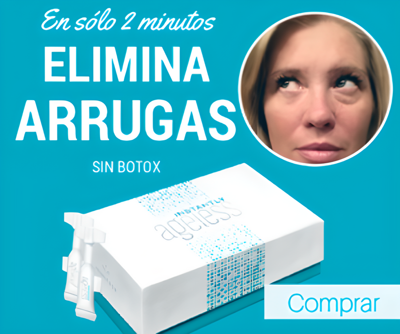 Crema Tensora - Instantly Ageless - Efectos en 2 minutos!